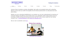 Desktop Screenshot of inclusivechoice.com